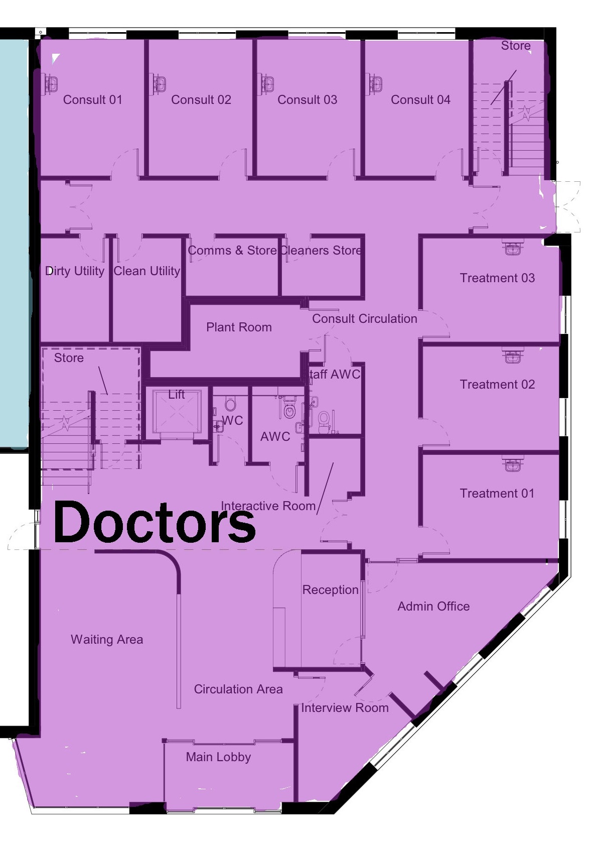 New ground floor Feb19 drs