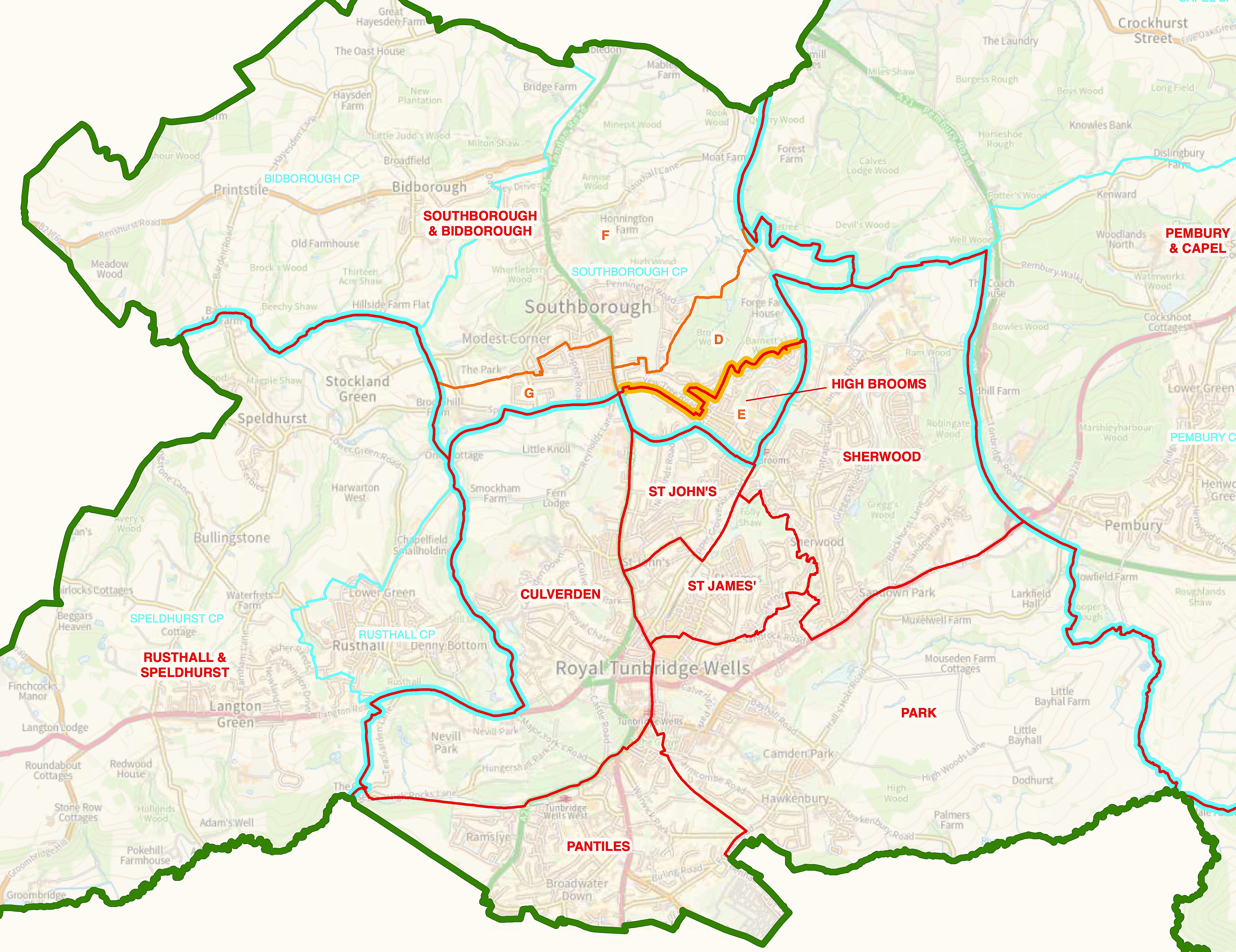 Wards all West